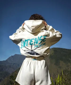 Short sweat Shape crème – tee-shirt outdoor Réunion