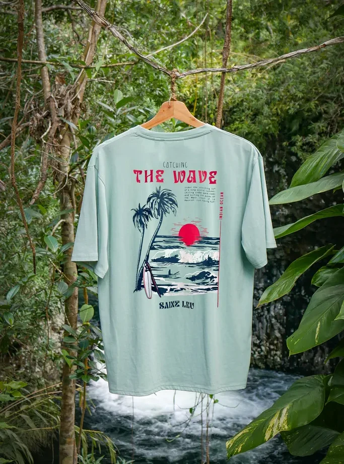 Tee-shirt Wave - Saint Leu – tee-shirt outdoor Réunion