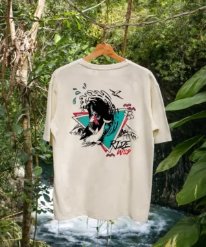 Tee-shirt Wave - Surfeur – tee-shirt outdoor Réunion