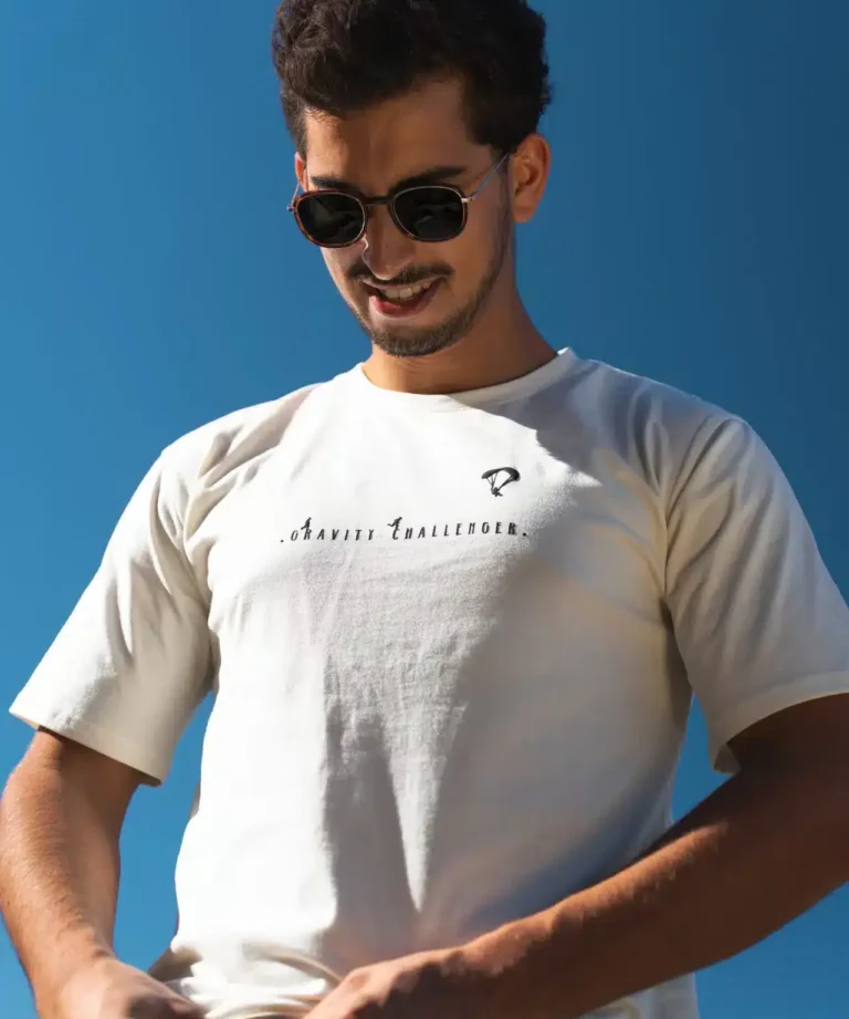 Tee-shirt Minimalist Parapente – tee-shirt outdoor Réunion