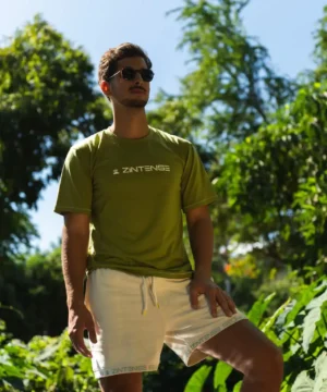 Short sweat Cool crème – tee-shirt outdoor Réunion